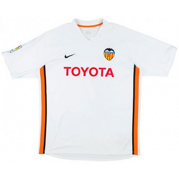 Maillot Football Valence Domicile Retro 2006 2007 Blanc